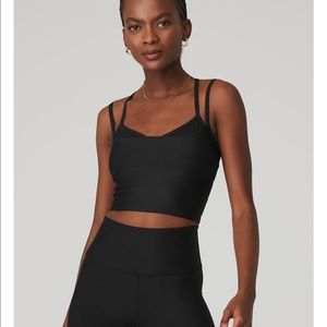 NWT Alo Airlft double check bra tank